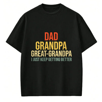 Best Grandpa Shirt, Proud Grandpa Unisex T-Shirt/Hoodie/Sweatshirt HLT00 - Funny Great Grandpa for Fathers Day T-Shirt (1)