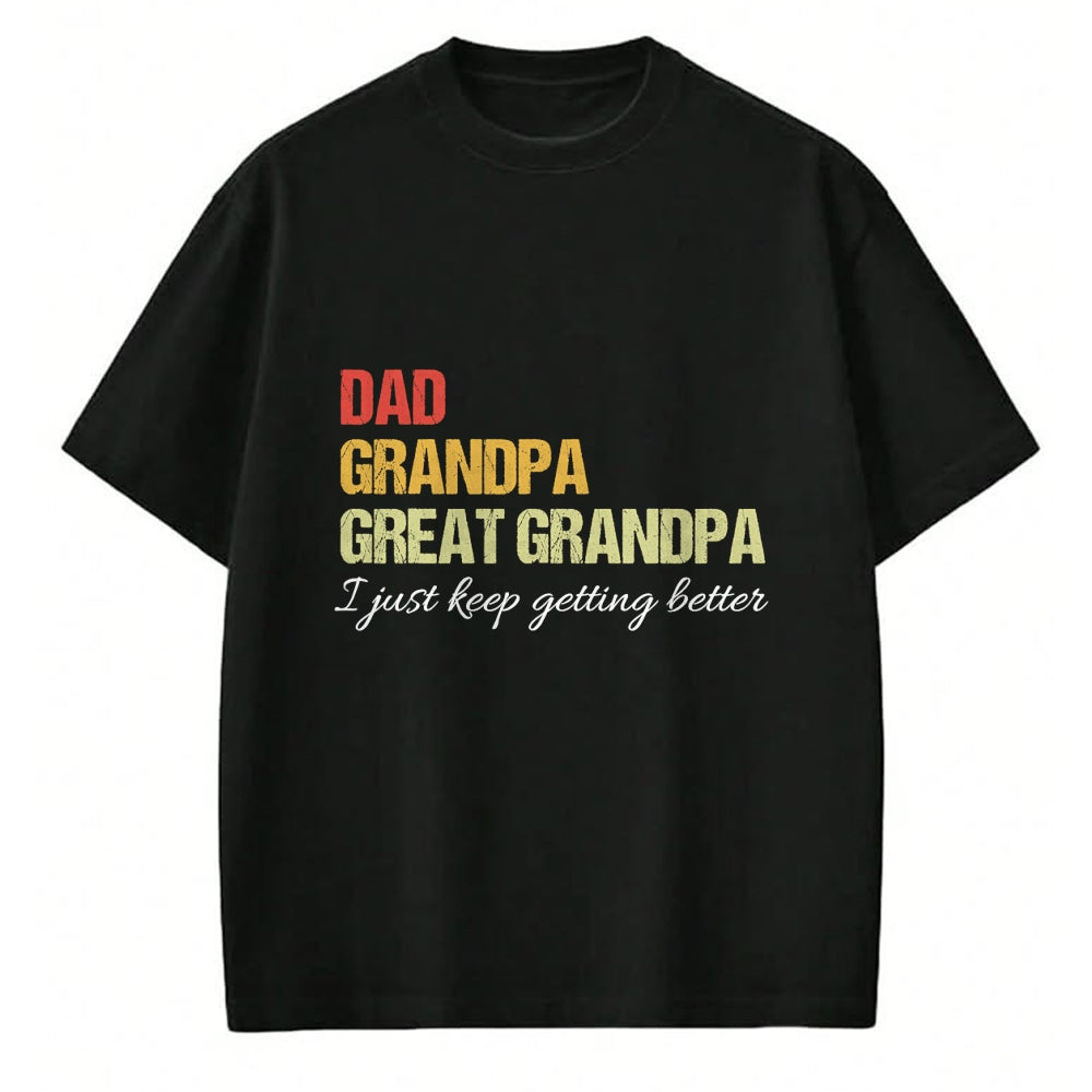 Best Grandpa Shirt, Proud Grandpa Unisex T-Shirt/Hoodie/Sweatshirt HLT00 - Fathers Day From Wife son kids Dad Grandpa Great Grandpa T-Shirt