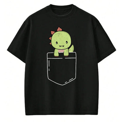 Best Dinosaur Lover Shirt, Funny Dinosaur UnisexT-Shirt/Hoodie/Sweatshirt HLT00 - Cute T-Rex In Pocket Tyrannosaurus Rex Kawaii Dinosaur Lover T-Shirt