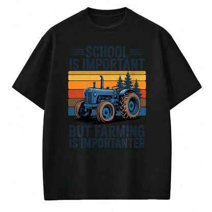 Best Farmer Life Shirt, Funny Farmer UnisexT-Shirt/Hoodie/Sweatshirt HLT00 - Farm Shirt But Farming is Importanter Farmer Tractor Farming T-Shirt
