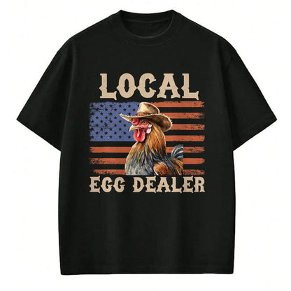 Best Farmer Life Shirt, Funny Farmer UnisexT-Shirt/Hoodie/Sweatshirt HLT00 - Local Egg Dealer Rooster Farmer Chicken T-Shirt