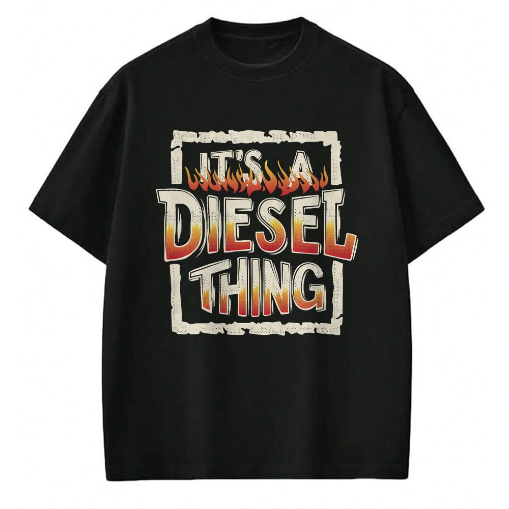 Best Truck Driver Life Shirt, Funny Trucker UnisexT-Shirt/Hoodie/Sweatshirt HLT00 - It's A Diesel Thing Trucker Truck Driver Mechanic Funny Men T-Shirt