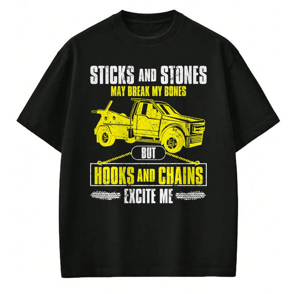 Best Truck Driver Life Shirt, Funny Trucker UnisexT-Shirt/Hoodie/Sweatshirt HLT00 - Tow Truck Driver Breakdown Lorry - Thin Yellow Line Trucker T-Shirt Small