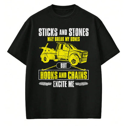 Best Truck Driver Life Shirt, Funny Trucker UnisexT-Shirt/Hoodie/Sweatshirt HLT00 - Tow Truck Driver Breakdown Lorry - Thin Yellow Line Trucker T-Shirt Small