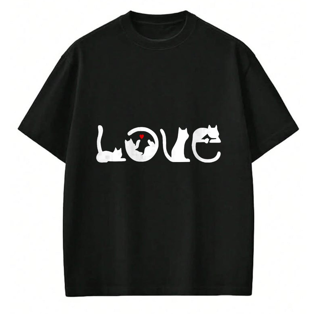 Cat Love Shirt, Funny Cat Lover Gift UnisexT-Shirt/Hoodie/Sweatshirt HLT00 - Funny design with cat motif - I love cats T-Shirt