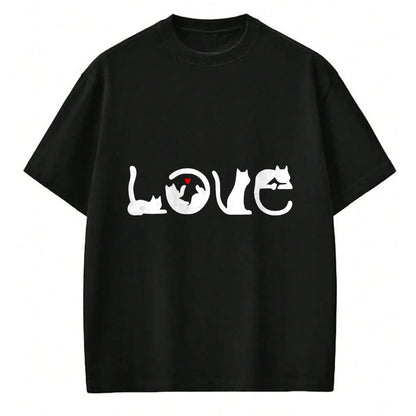 Cat Love Shirt, Funny Cat Lover Gift UnisexT-Shirt/Hoodie/Sweatshirt HLT00 - Funny design with cat motif - I love cats T-Shirt