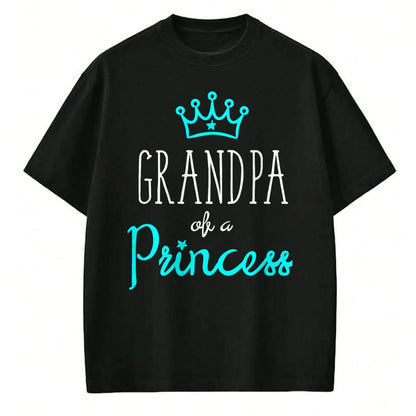 Best Grandpa Shirt, Proud Grandpa Unisex T-Shirt/Hoodie/Sweatshirt HLT00 - Grandpa Granddaughter Shirts Matching Set King and Princess T-Shirt
