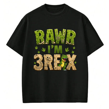 Best Dinosaur Lover Shirt, Funny Dinosaur UnisexT-Shirt/Hoodie/Sweatshirt HLT00 - 3 Year Old Dinosaur Birthday Boys Rawn Im 3-Rex T-Shirt