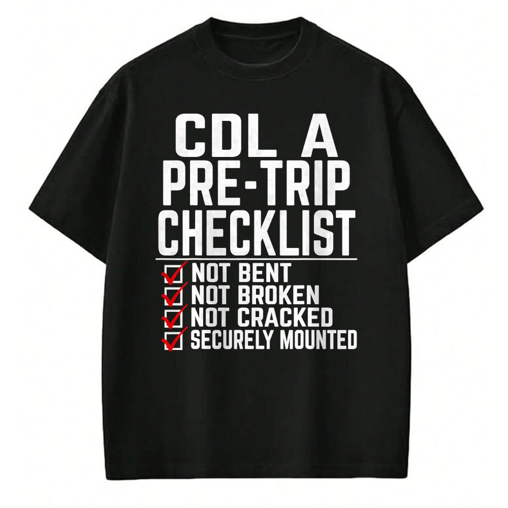 Best Truck Driver Life Shirt, Funny Trucker UnisexT-Shirt/Hoodie/Sweatshirt HLT00 - Cool CDL Trucker Art for Men Women Trucking CDL Truck Driver T-Shirt (1)