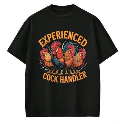Best Farmer Life Shirt, Funny Farmer UnisexT-Shirt/Hoodie/Sweatshirt HLT00 - Experienced Graphic Funny Animals Tee Cock Handler T-Shirt