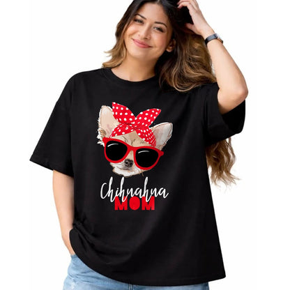 Dog Love Shirt, Dog Lover Gift T-Shirt/Hoodie/Sweatshirt HLT00 - Chihuahua Shirt Funny Dog Shirt Mom Sunglasses Dog Lover Tee T-Shirt