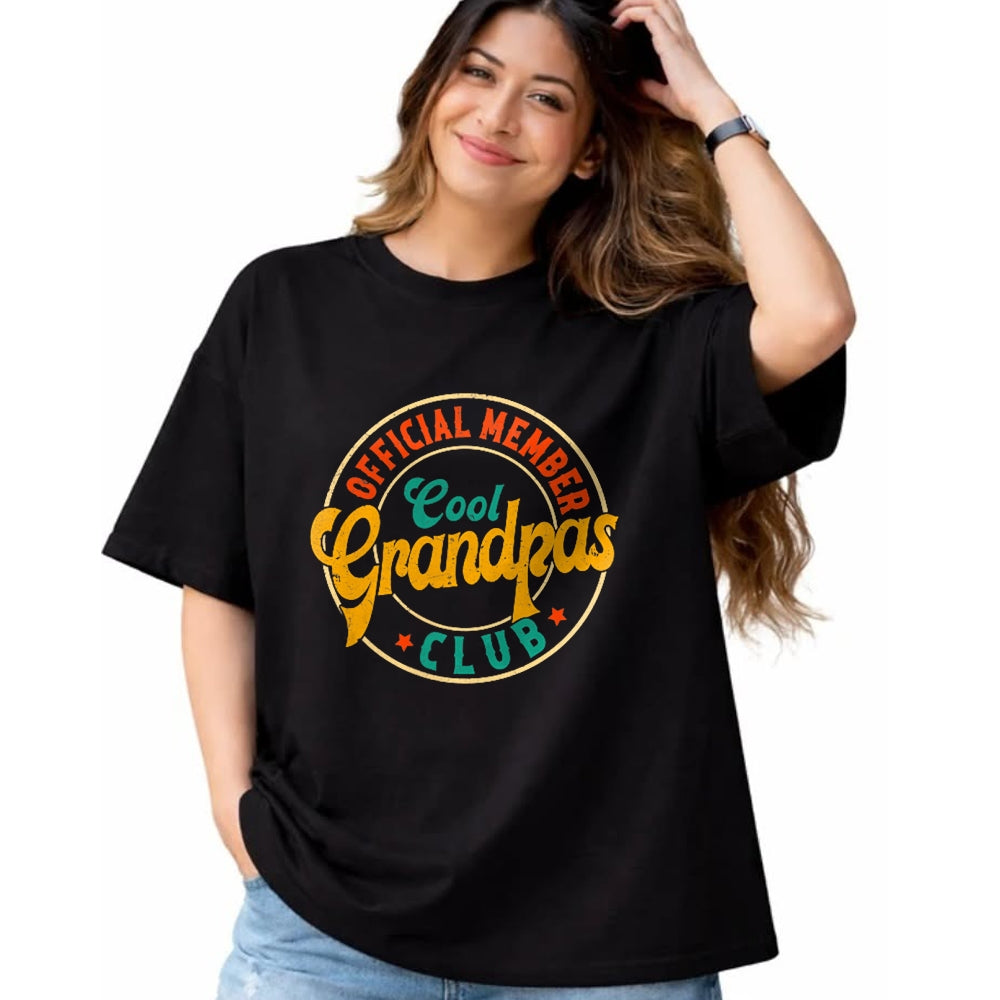 Best Grandpa Shirt, Proud Grandpa Unisex T-Shirt/Hoodie/Sweatshirt HLT00 - Cool Grandpas Club Official Member Father's Day T-Shirt
