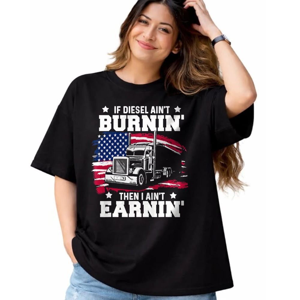 Best Truck Driver Life Shirt, Funny Trucker UnisexT-Shirt/Hoodie/Sweatshirt HLT00 - Funny Trucker Gifts Men Husband Semi Trailer Truck Driver T-Shirt (5)