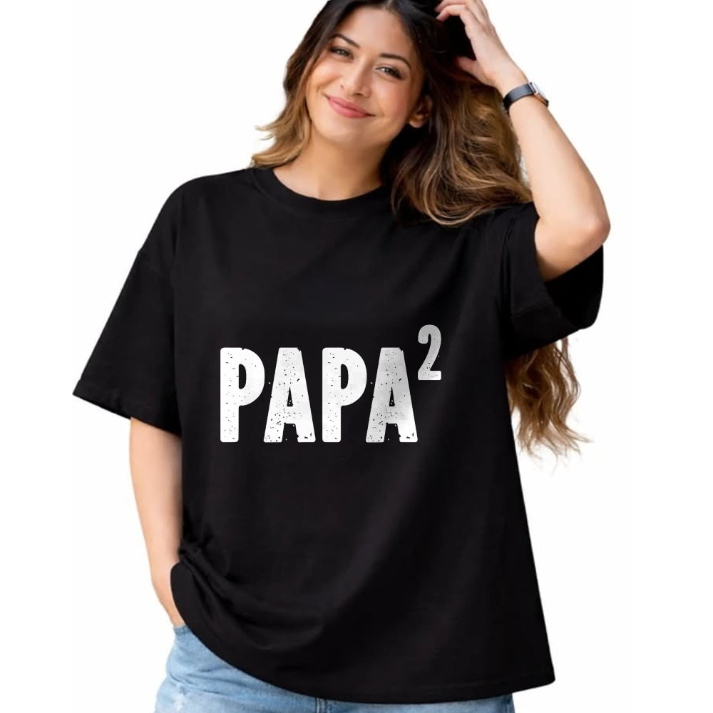 Best Grandpa Shirt, Proud Grandpa Unisex T-Shirt/Hoodie/Sweatshirt HLT00 - Papa 2 Papa Squared For Grandpa from Granddaughter Grandson T-Shirt
