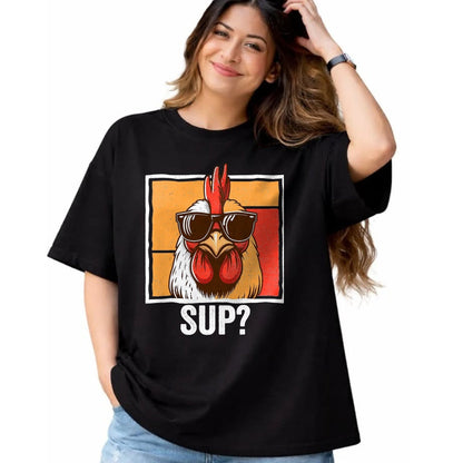 Best Farmer Life Shirt, Funny Farmer UnisexT-Shirt/Hoodie/Sweatshirt HLT00 - Chicken Sunglasses Animal Farm Funny for Farmer Men Women T-Shirt, Men, Black, 3X-Large