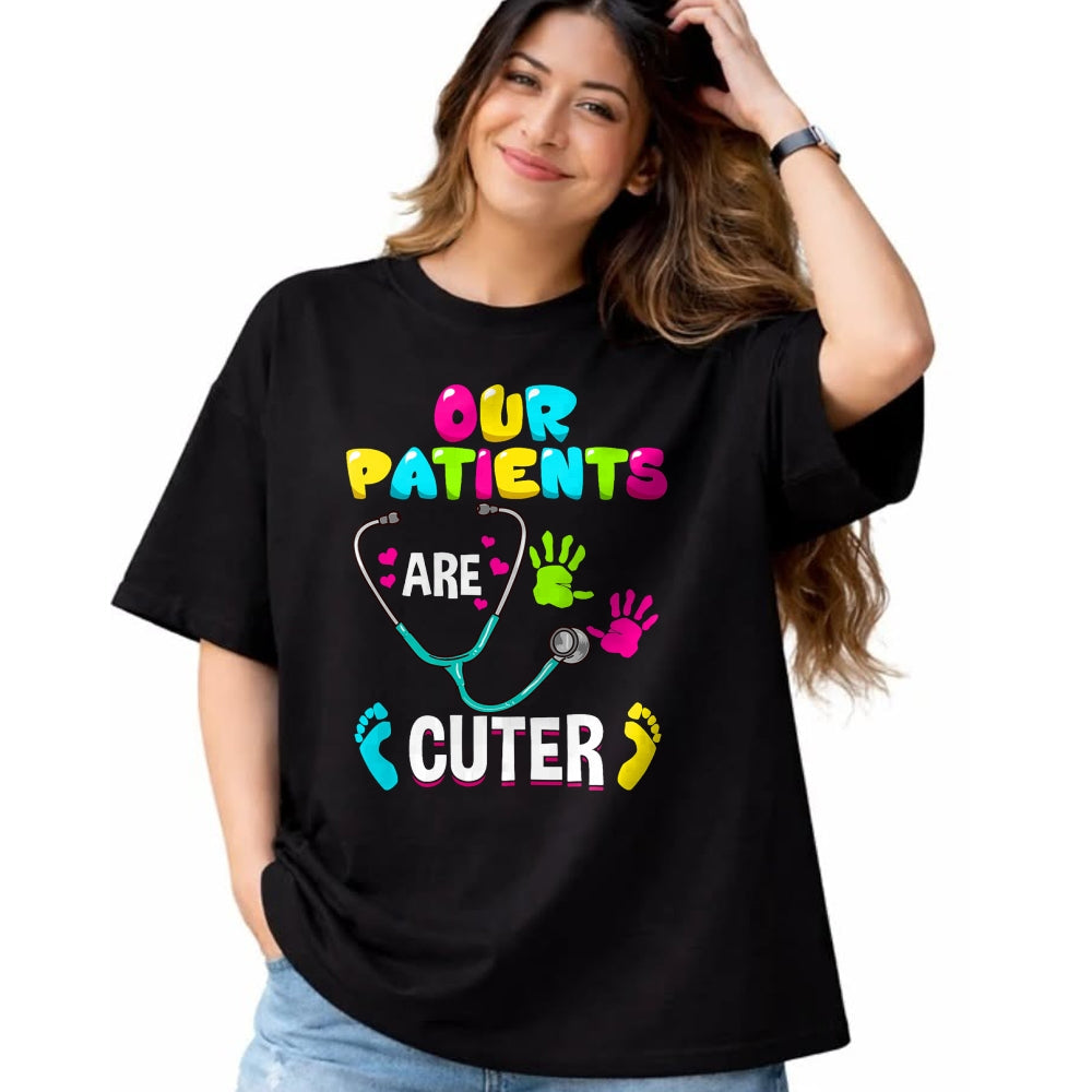 Funny Nurse Shirt, Nurse Unisex T-Shirt/Hoodie/Sweatshirt HLT00 - Funny Pediatric Nurse Hospital Staff Nursing Gift Idea T-Shirt