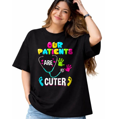 Funny Nurse Shirt, Nurse Unisex T-Shirt/Hoodie/Sweatshirt HLT00 - Funny Pediatric Nurse Hospital Staff Nursing Gift Idea T-Shirt