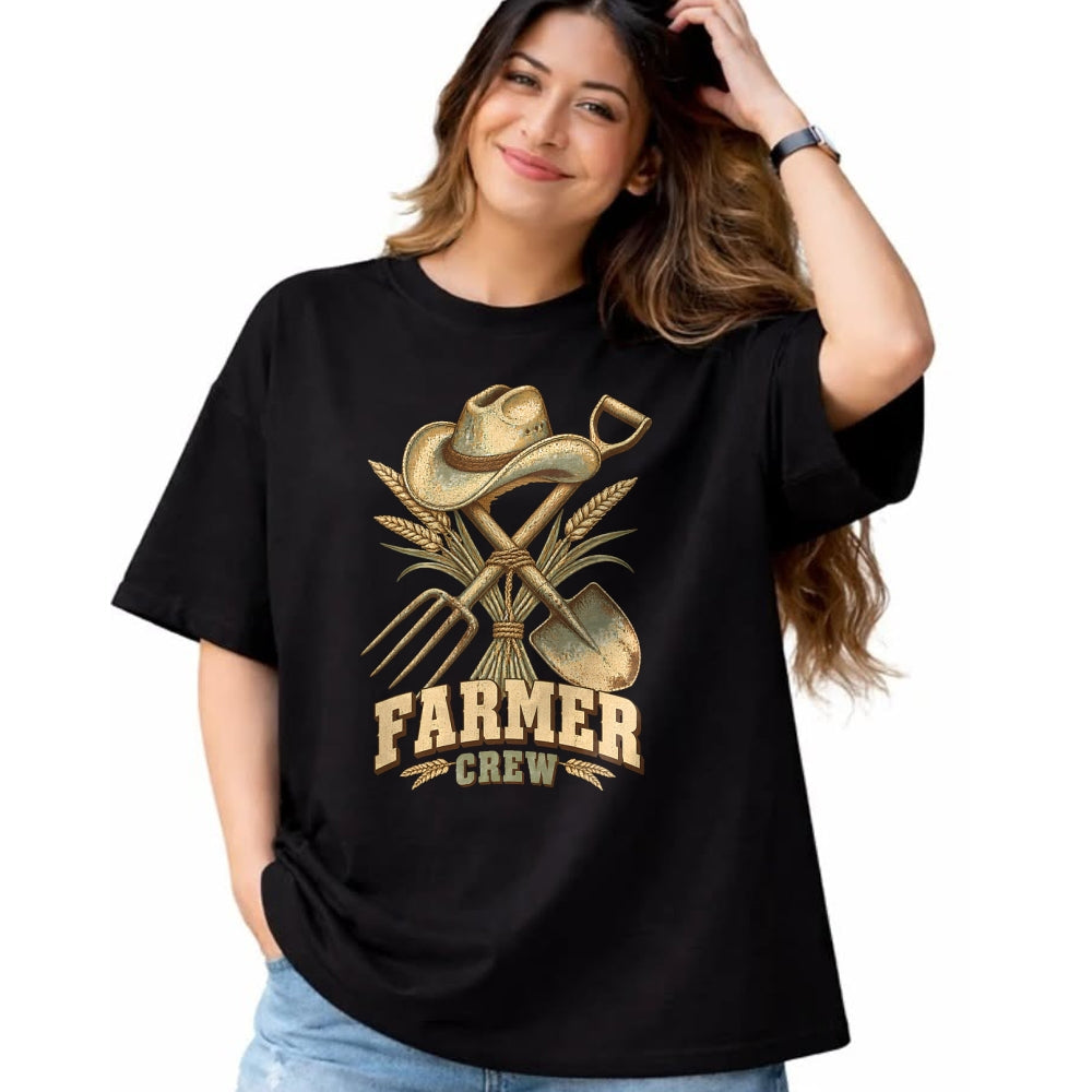 Best Farmer Life Shirt, Funny Farmer UnisexT-Shirt/Hoodie/Sweatshirt HLT00 - Farmer Crew Farming Farm Animal Farmer Gift Country Life T-Shirt