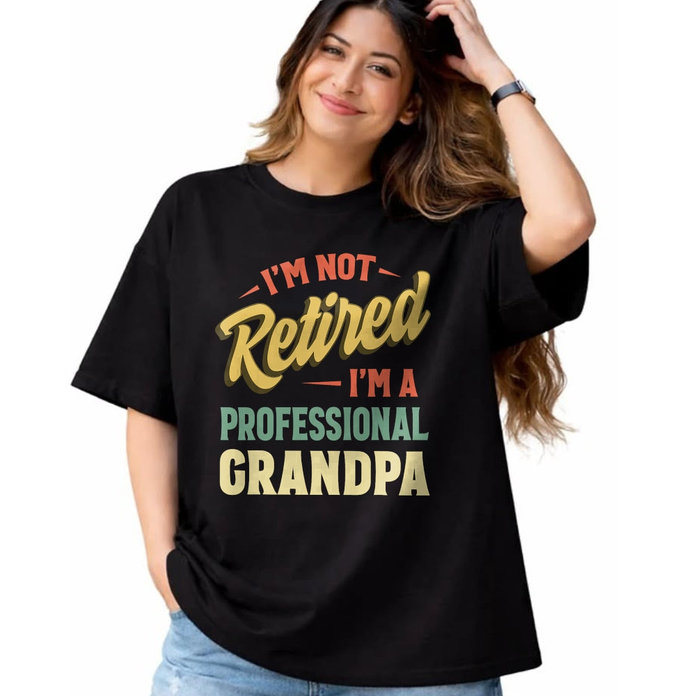 Best Grandpa Shirt, Proud Grandpa Unisex T-Shirt/Hoodie/Sweatshirt HLT00 - Grandpa For Men Funny Fathers Day Retired Grandpa T-Shirt