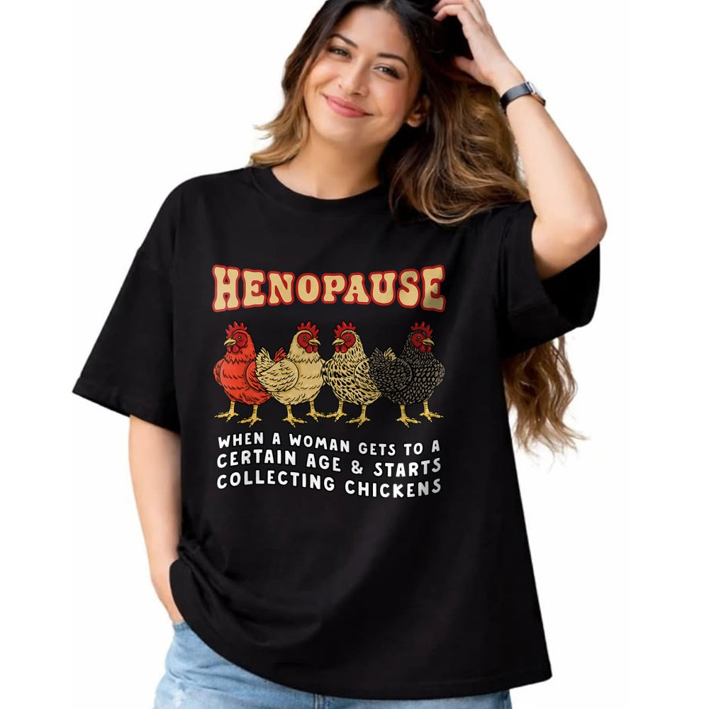 Best Farmer Life Shirt, Funny Farmer UnisexT-Shirt/Hoodie/Sweatshirt HLT00 - Funny Chicken Henopause Menopause Poultry Lover Farmer Retro T-Shirt