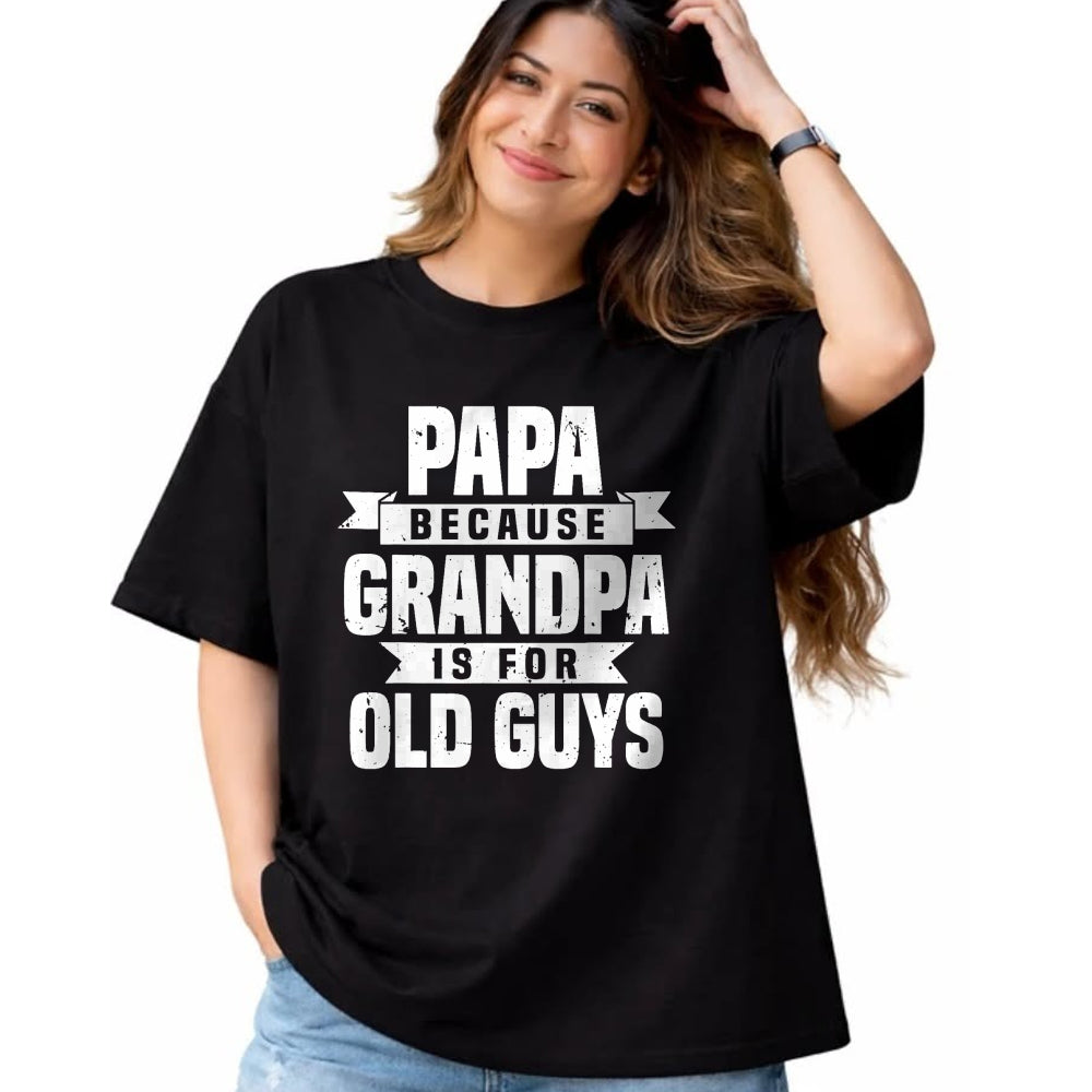 Best Grandpa Shirt, Proud Grandpa Unisex T-Shirt/Hoodie/Sweatshirt HLT00 - Funny Papa Art For Grandpa Men Dad Grandfather Father's Day T-Shirt