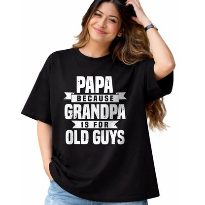 Best Grandpa Shirt, Proud Grandpa Unisex T-Shirt/Hoodie/Sweatshirt HLT00 - Funny Papa Art For Grandpa Men Dad Grandfather Father's Day T-Shirt