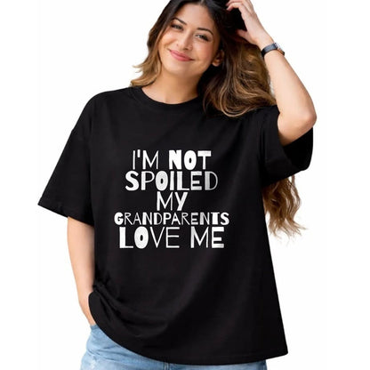 Best Wife Shirt, Wife and Husband Unisex T-Shirt/Hoodie/Sweatshirt HLT00 - Im Not Spoiled My Grandparents Love Me child mamaw T Shirt T-Shirt