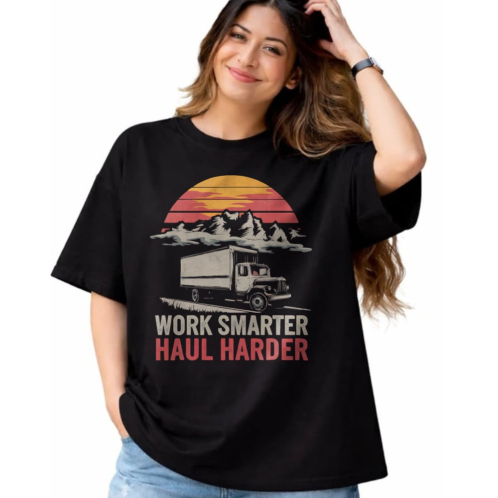 Best Truck Driver Life Shirt, Funny Trucker UnisexT-Shirt/Hoodie/Sweatshirt HLT00 - Box Truck Driving Truck Driver Proud Trucker T-Shirt
