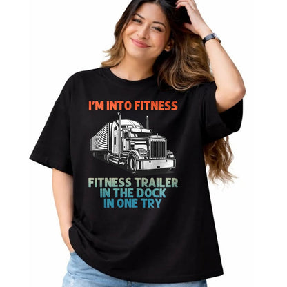 Best Truck Driver Life Shirt, Funny Trucker UnisexT-Shirt/Hoodie/Sweatshirt HLT00 - Best Truck Driver Art for Men Dad Women Trucking CDL Trucker T-Shirt (3)