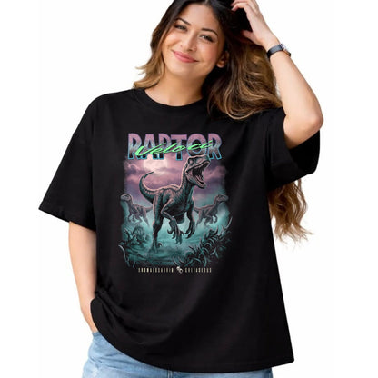 Best Dinosaur Lover Shirt, Funny Dinosaur UnisexT-Shirt/Hoodie/Sweatshirt HLT00 - Women_s Tyrannosaurus Rex Shooting Rainbow Laser, Dinosaur V-Neck T-Shirt