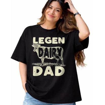 Best Farmer Life Shirt, Funny Farmer UnisexT-Shirt/Hoodie/Sweatshirt HLT00 - Legen Dairy Dad Cow Farmer Father's Day T-Shirt for Men T-Shirt