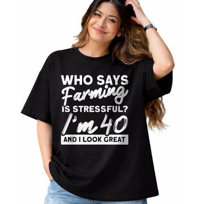 Best Farmer Life Shirt, Funny Farmer UnisexT-Shirt/Hoodie/Sweatshirt HLT00 - Farm Market 40th Birthday Local Farmers Farmer Performance T-Shirt