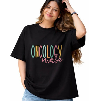 Funny Nurse Shirt, Nurse Unisex T-Shirt/Hoodie/Sweatshirt HLT00 - Cute Oncology Nurse Long Sleeve T-Shirt