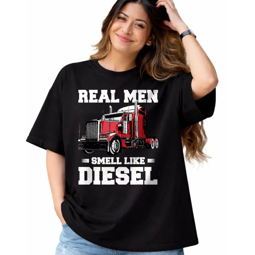 Best Truck Driver Life Shirt, Funny Trucker UnisexT-Shirt/Hoodie/Sweatshirt HLT00 - Funny Trucker Gifts Men Husband Semi Trailer Truck Driver T-Shirt (1)