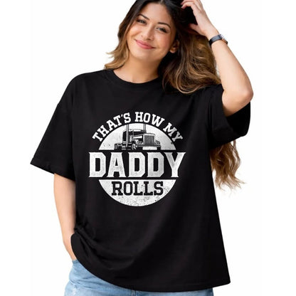 Best Truck Driver Life Shirt, Funny Trucker UnisexT-Shirt/Hoodie/Sweatshirt HLT00 - Trucker Truck Driver Dad Son Daughter Vintage That'S How My T-Shirt