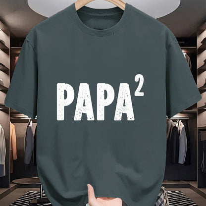 Best Grandpa Shirt, Proud Grandpa Unisex T-Shirt/Hoodie/Sweatshirt HLT00 - Papa 2 Papa Squared For Grandpa from Granddaughter Grandson T-Shirt