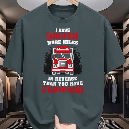 Best Truck Driver Life Shirt, Funny Trucker UnisexT-Shirt/Hoodie/Sweatshirt HLT00 - Truck Driver T-Shirt (2)