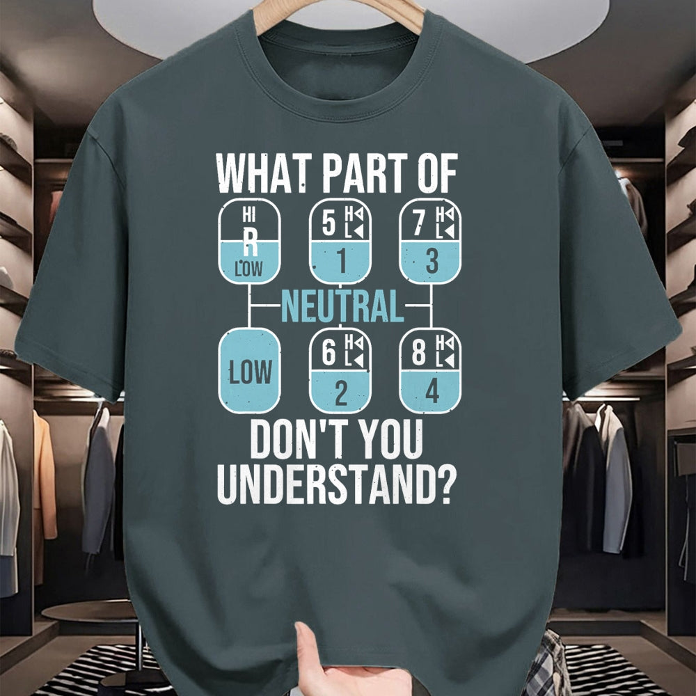 Best Truck Driver Life Shirt, Funny Trucker UnisexT-Shirt/Hoodie/Sweatshirt HLT00 - Funny Trucker Design for Men Women Truck Driver Manual Drive T-Shirt