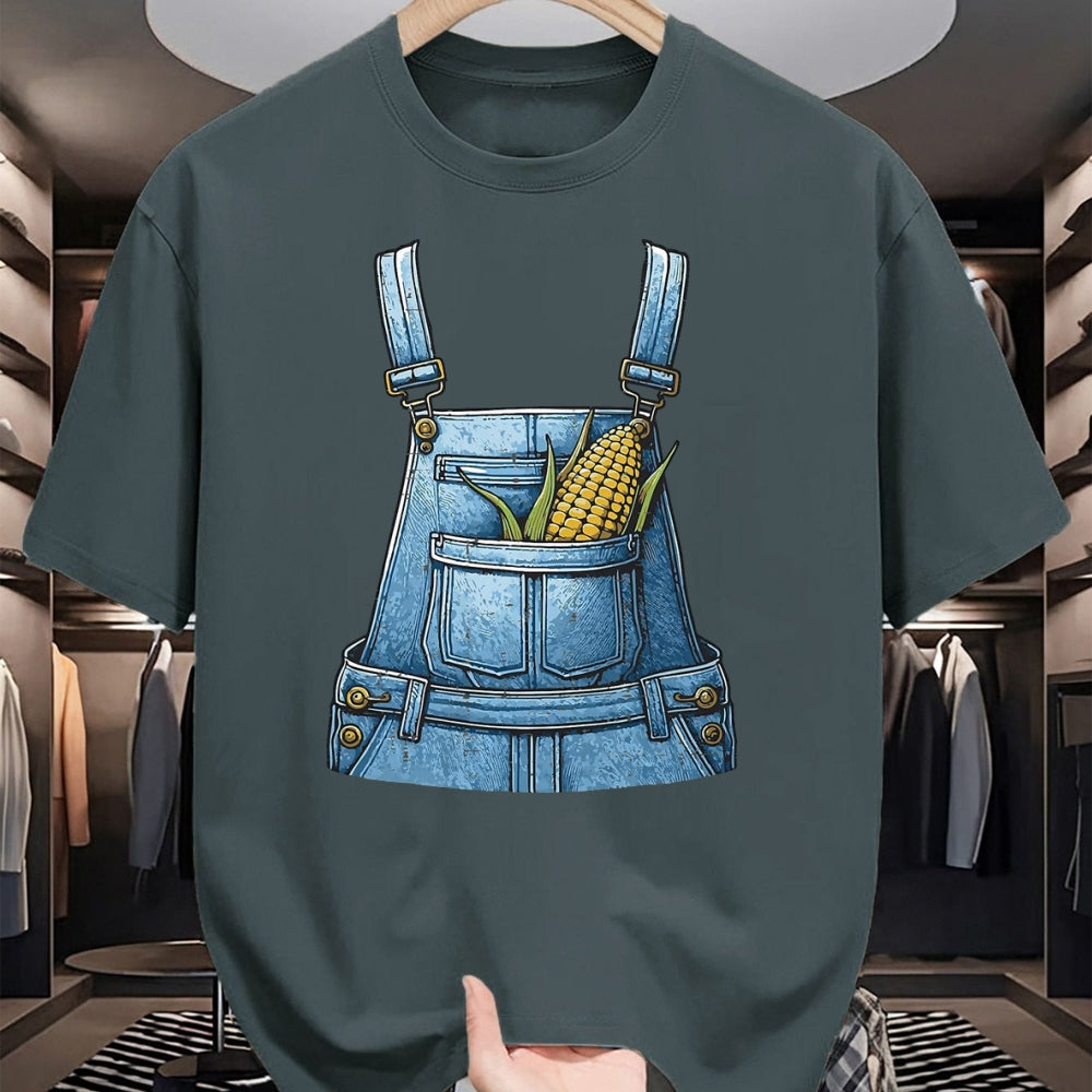 Best Farmer Life Shirt, Funny Farmer UnisexT-Shirt/Hoodie/Sweatshirt HLT00 - Halloween Overalls Corn Farm Costume Farmer Men Women Kids T-Shirt, Men, Black, Large