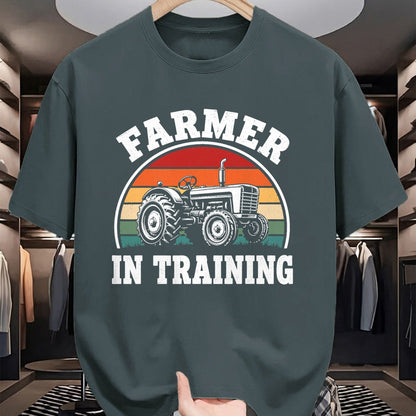 Best Farmer Life Shirt, Funny Farmer UnisexT-Shirt/Hoodie/Sweatshirt HLT00 - Farmer in Training Shirt Boys Girls Kids Tractor Farming T-Shirt