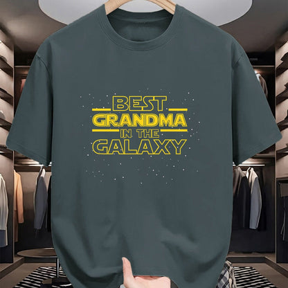 Best Grandma Shirt, Proud Grandma Unisex T-Shirt/Hoodie/Sweatshirt HLT00 - Grandmother Grandma Shirt Gift, Best Grandma in the Galaxy T-Shirt