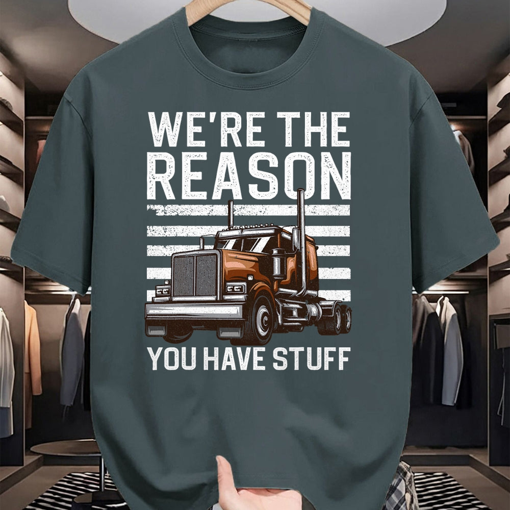 Best Truck Driver Life Shirt, Funny Trucker UnisexT-Shirt/Hoodie/Sweatshirt HLT00 - Funny Trucker Design For Men Women Semi Truck Driver Lover T-Shirt