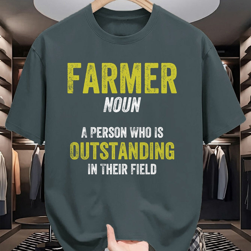 Best Farmer Life Shirt, Funny Farmer UnisexT-Shirt/Hoodie/Sweatshirt HLT00 - Farmer Outstanding In Their Field Farming Gift For Farmers T-Shirt