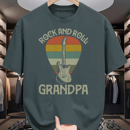 Best Grandpa Shirt, Proud Grandpa Unisex T-Shirt/Hoodie/Sweatshirt HLT00 - Guitarist Grandpa Fathers Day Shirts, Grandpa Guitar Player T-Shirt