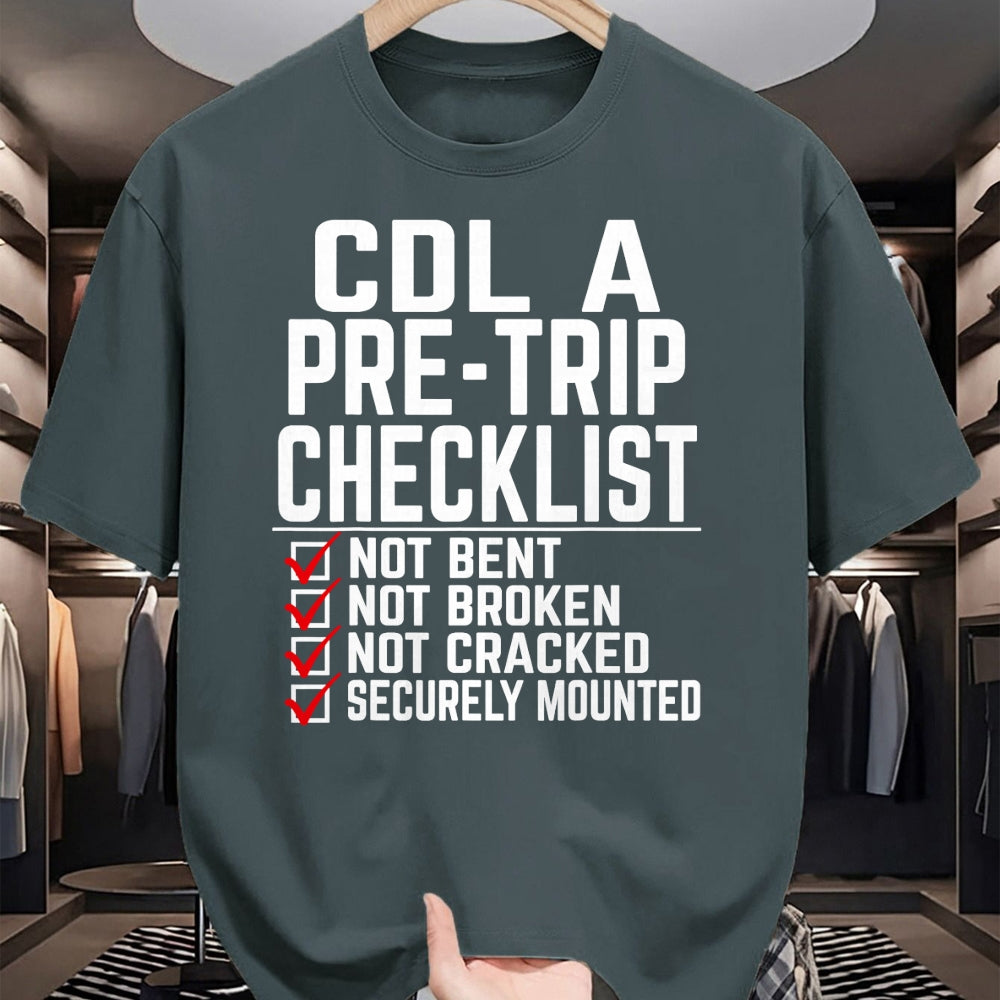 Best Truck Driver Life Shirt, Funny Trucker UnisexT-Shirt/Hoodie/Sweatshirt HLT00 - Cool CDL Trucker Art for Men Women Trucking CDL Truck Driver T-Shirt (5)