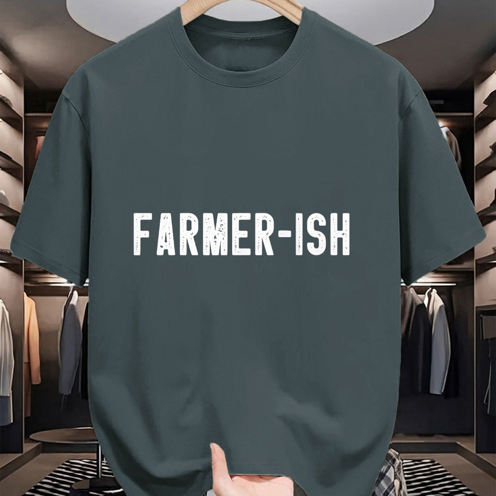 Best Farmer Life Shirt, Funny Farmer UnisexT-Shirt/Hoodie/Sweatshirt HLT00 - Farmer-ish Funny Farming Men Farmer Women Sarcastic Farm Dad T-Shirt