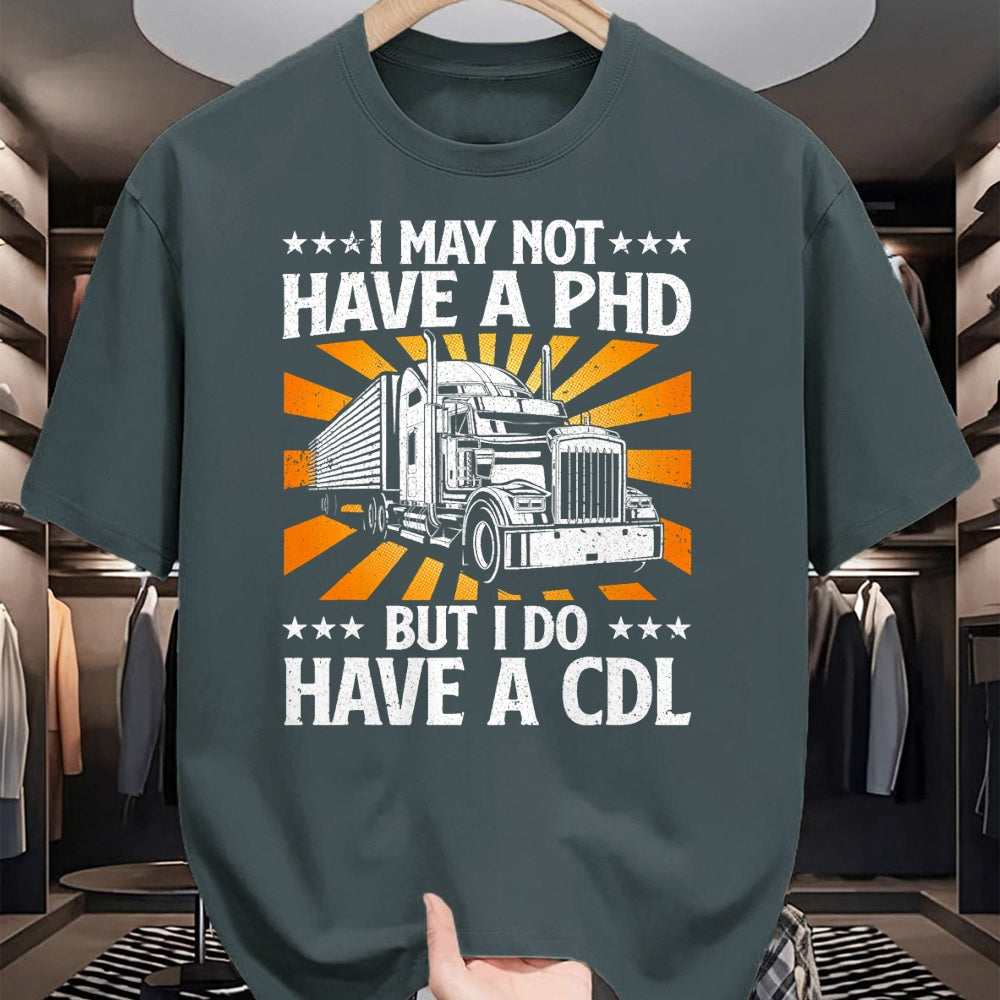 Best Truck Driver Life Shirt, Funny Trucker UnisexT-Shirt/Hoodie/Sweatshirt HLT00 - Funny Trucker Design For Men Women CDL Truck Driver Trucking T-Shirt (1)