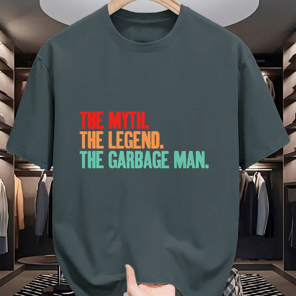 Best Truck Driver Life Shirt, Funny Trucker UnisexT-Shirt/Hoodie/Sweatshirt HLT00 -The Myth The Legend The Garbage Man T-Shirt