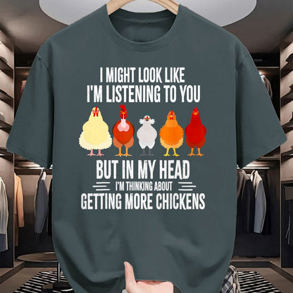 Best Farmer Life Shirt, Funny Farmer UnisexT-Shirt/Hoodie/Sweatshirt HLT00 - Funny Chicken Farmer Design Women Men Getting a lot Chickens T-Shirt Small