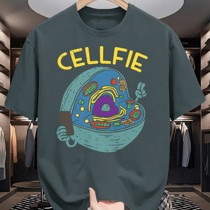 Best Teacher Shirt, Funny Teacher UnisexT-Shirt/Hoodie/Sweatshirt HLT00 - Cell Fie Funny Science Biology Teacher T Shirt T-Shirt